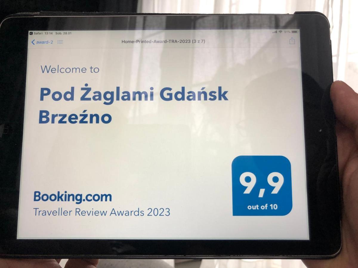 Apartament Pod Żaglami Gdańsk Brzeźno Zewnętrze zdjęcie